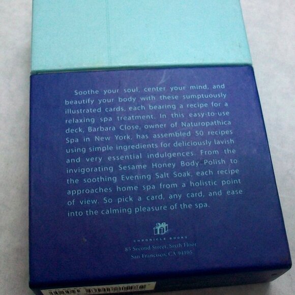 The Spa Deck 50 Recipes for Relaxation & Rejuvenation - Picture 2 of 4